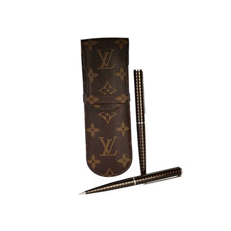 louis vuitton pen holder price|Louis Vuitton pencil pouch.